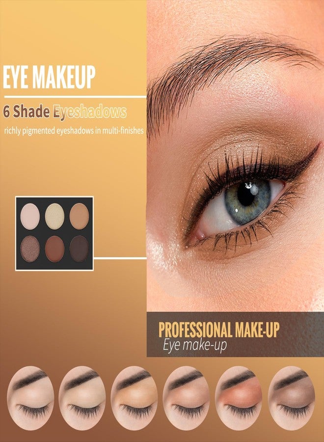 Profusion Cosmetics Complete Face Sculpting Collection for Festive Glam, Indulge in Luxury with Ultimate Makeup kit and Achieve Stunning Looks for Glamorous Holiday (Peach) - Image 5