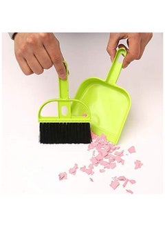 Generic SUPDY Multipurpose Dustpan Broom Set for Drawers, Laptops, Keyboards, Dining Table, Car Seats, Carpets (1 Set) Multi Color  - Image 4