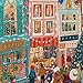 eeBoo 1000 Piece Puzzle A Happy Holiday Jigsaw Puzzle for Adults Square 23 x 23 Made with Recycled Board VegetableBased Ink - Image 2