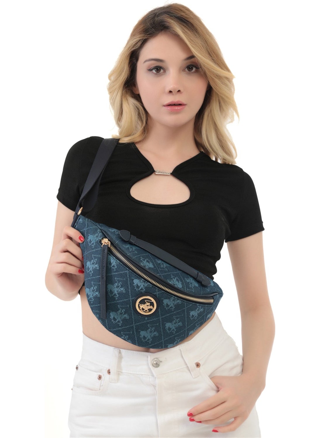 BEVERLY HILLS POLO CLUB Women's Waist Bag 05BHPC8034  - Image 1