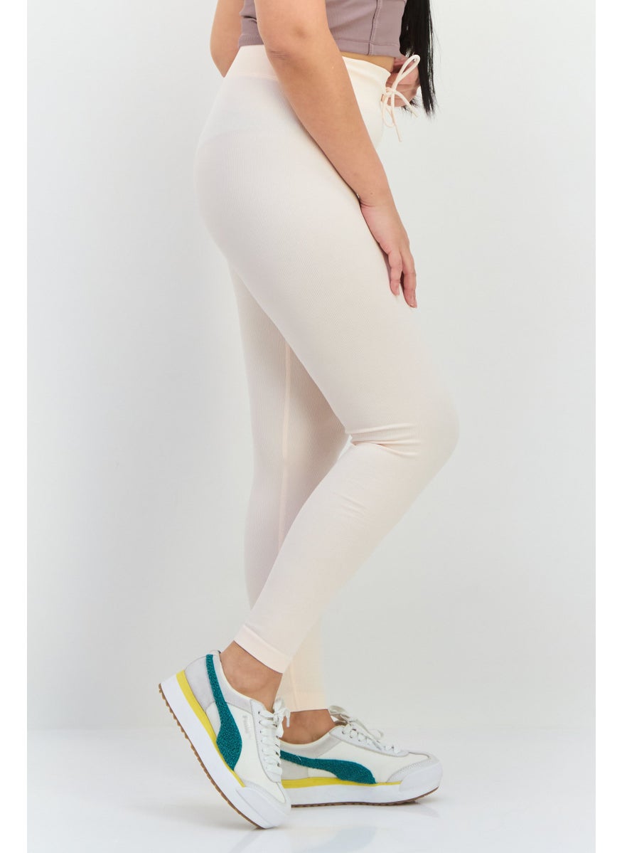 Reebok Women Sportswear Fit Training Leggings, Light Pink  - Image 2