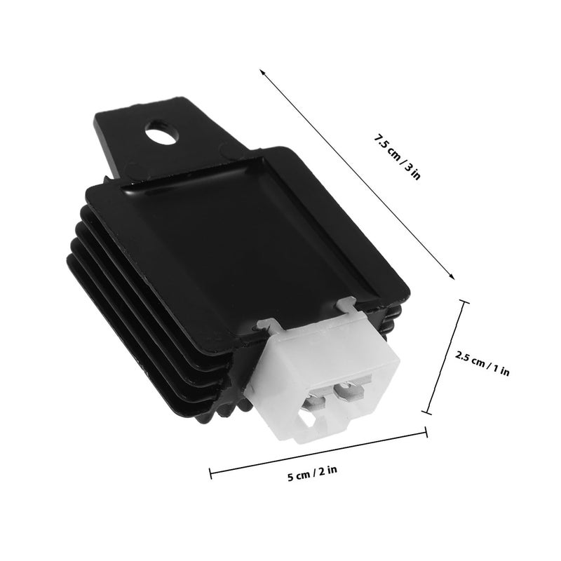 Motorcycle Full Wave Regulator Rectifier Voltage Stabilizer For Dirt Bikes ATVs Metal - Image 3