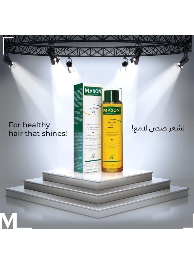 MAXON Hair Care Oil 200ml - Image 2