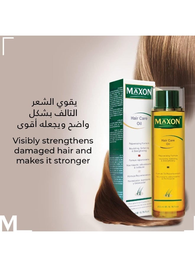 MAXON Hair Care Oil 200ml - Image 3
