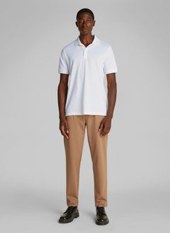 CALVIN KLEIN Slim Thermo Tech Pique Short Sleeve Polo  - Image 4