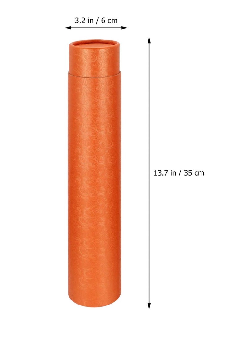 Milisten Milisten Poster Tube Portable Expandable Blueprint Drafting Document Art Storage Hard Tube Calligraphy Painting Tubes Paper Drawing Mailing Tubes - Image 3