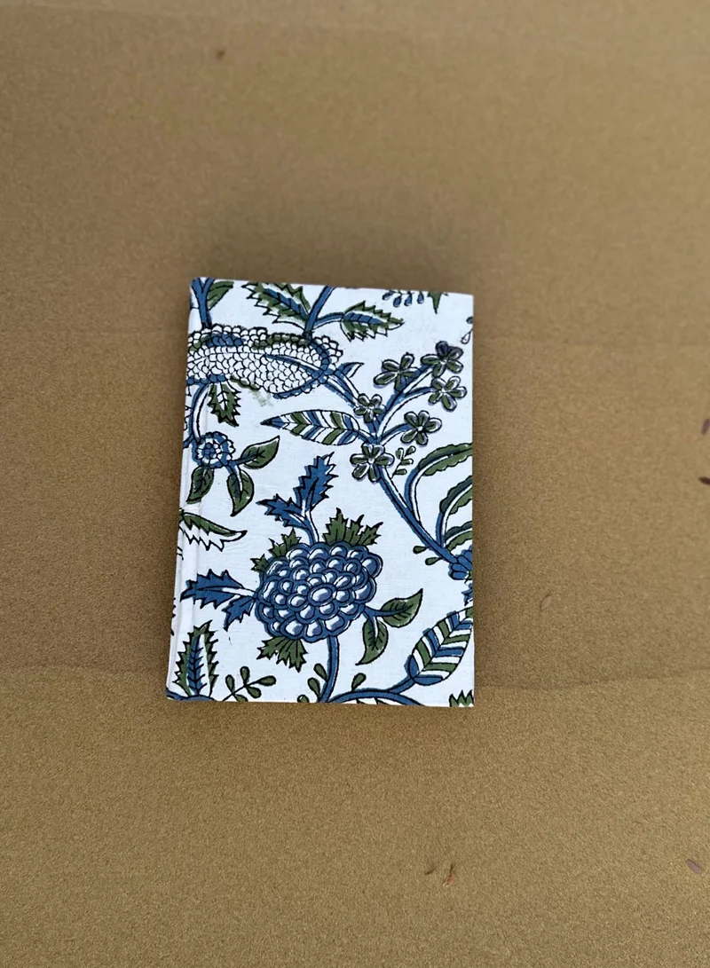 Tohfa Luxe Tohfa Luxe Harf Handmade Block Printed Diary