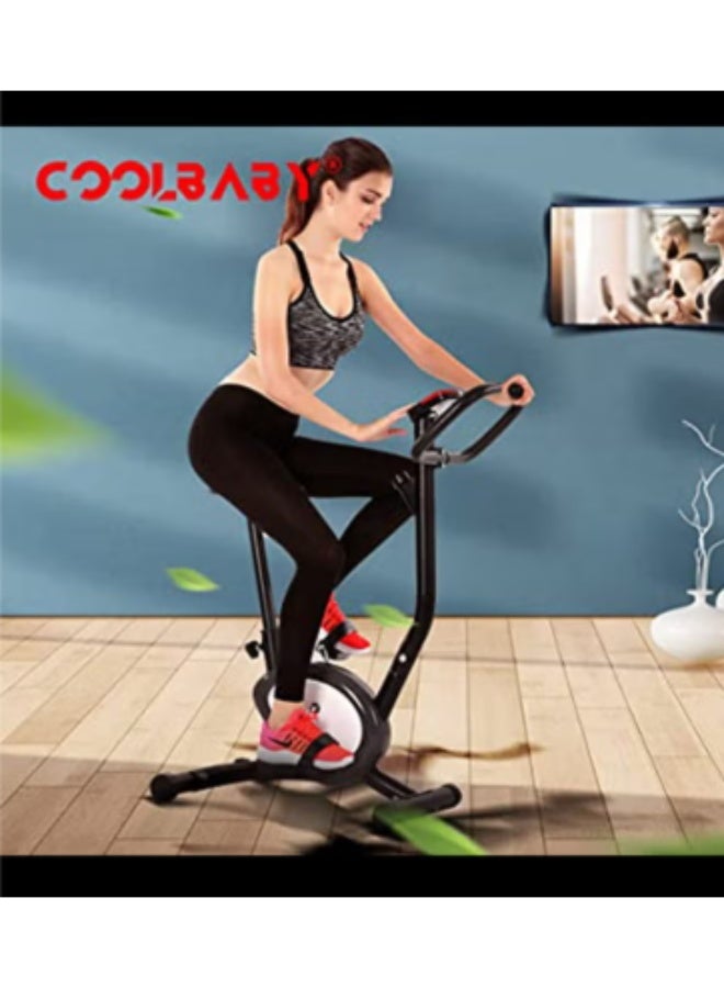 الدراجة الثابتة لللياقة البدنية المنزلية - دراجة ثابتة داخلية صامتة للتمرينات في المنزل - Image 5