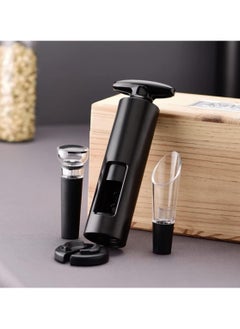 BLUE CORAL Bottle Opener 4 Piece Set Kitchen Tool Gift Set For Men With Foil Cutter Home Bar Tools  - Image 2
