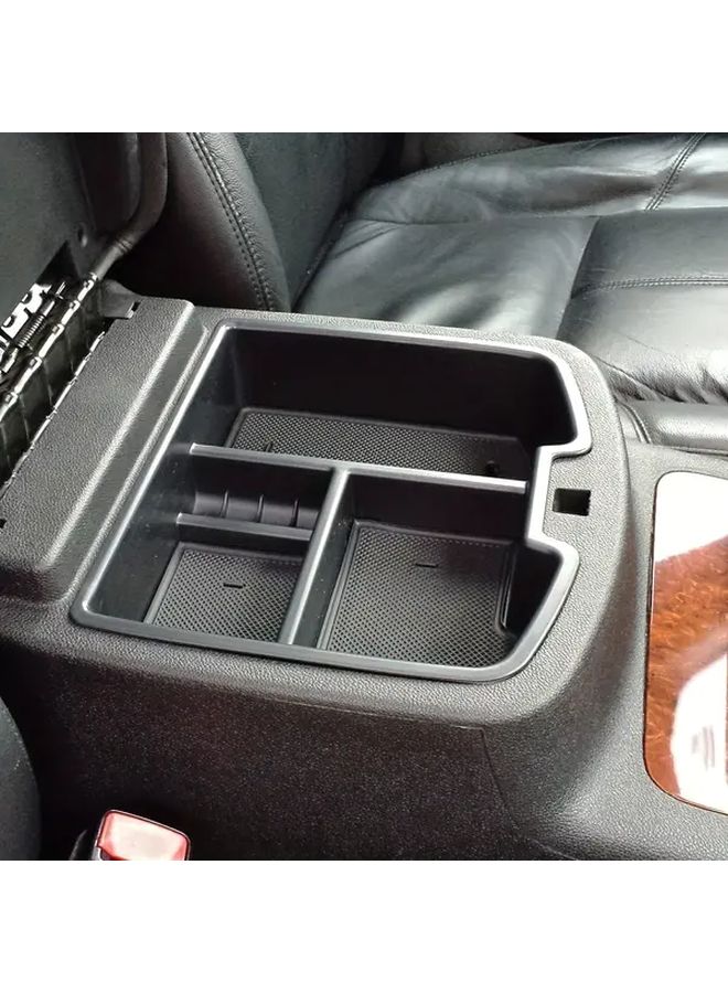 Black Center Console Organizer Tray Insert For 2007 2014 Chevy Silverado GMC Sierra Avalanche - Image 3