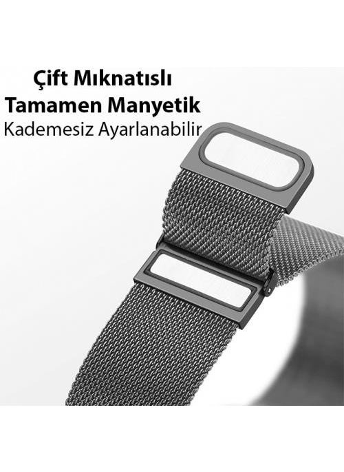 Polhammobile - Polham Milano Loop Steel Ultra Light Band Strap For Apple Watch 38-40-41MM, Stainless Steel Strap - Image 1