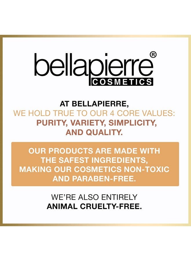 BellaPierre أحمر خدود معدني؛ بشرة دافئة ورطبة؛ خالية من المواد السامة والبارابين؛ مضادة للحساسية؛ مسحوق فضفاض 0.3 أونصة وردة الصحراء - Image 5