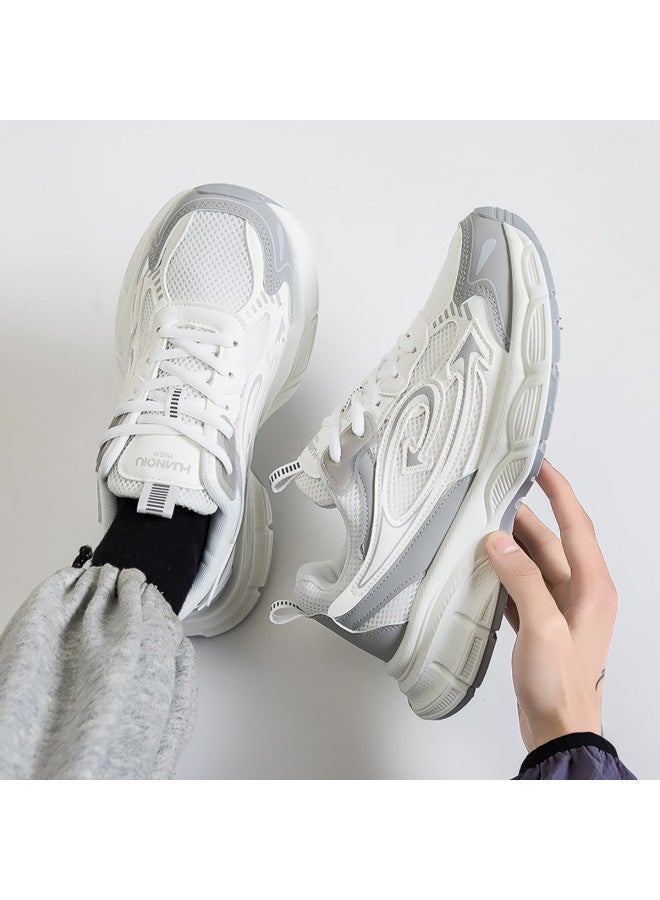 UNIVERSAL Hot Retro Men's Dad Shoes】versatile Daily Lightweight Men's Sneakers With Cushioning, Durable And Wear-resistant Casual Men's Shoes - Image 2