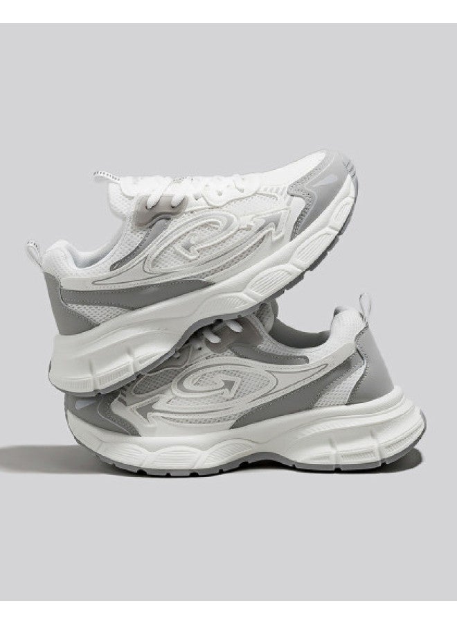 UNIVERSAL Hot Retro Men's Dad Shoes】versatile Daily Lightweight Men's Sneakers With Cushioning, Durable And Wear-resistant Casual Men's Shoes - Image 1