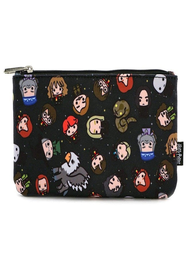 Loungefly Harry Potter Character All Over Print Cosmetic Pouch Bag - Image 1