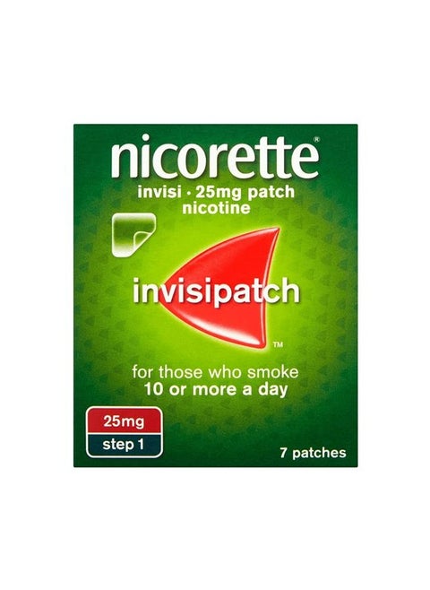 Nicorette Step 1 invisipatch 25mg 7 patches