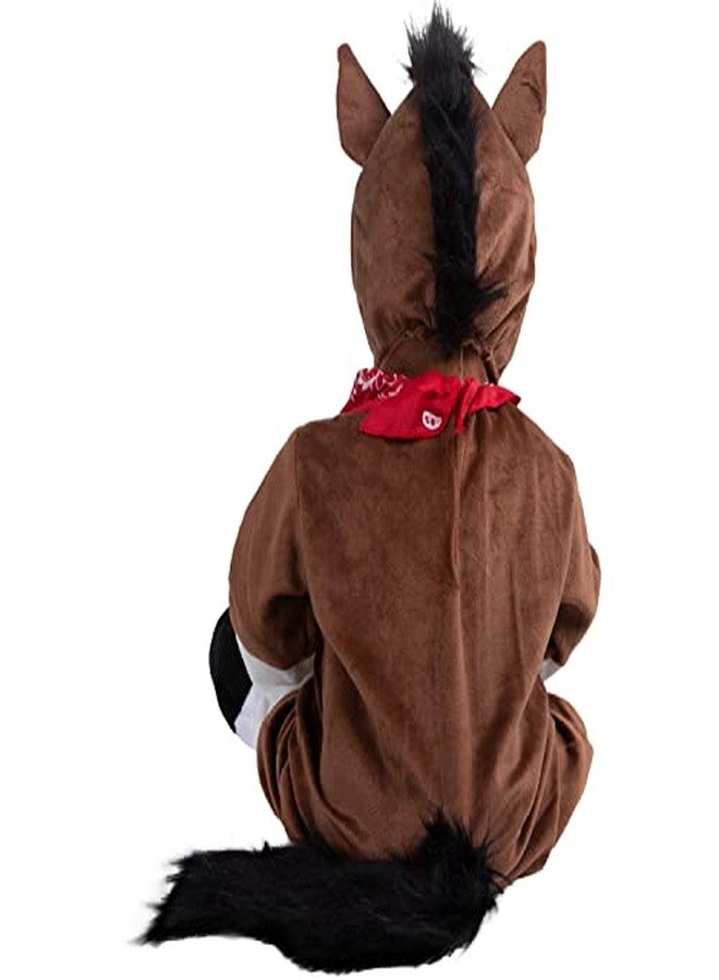 Rubies Child's Forum Giddy-up Pony Costume Jumpsuit and Headpiece, As Shown, 2T - Image 5