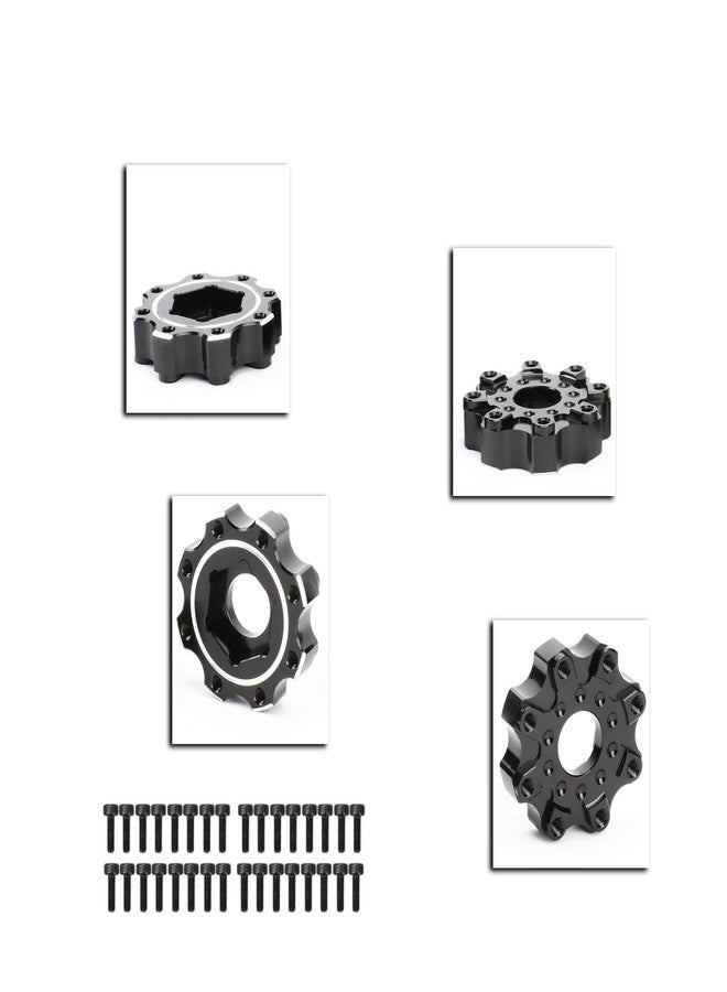 RCAWD for Pro-Line 1/8 8x32 to 17mm Zero Offset Aluminum Wheel Hex Adapters Upgrades Parts #PRO635600 - Image 1