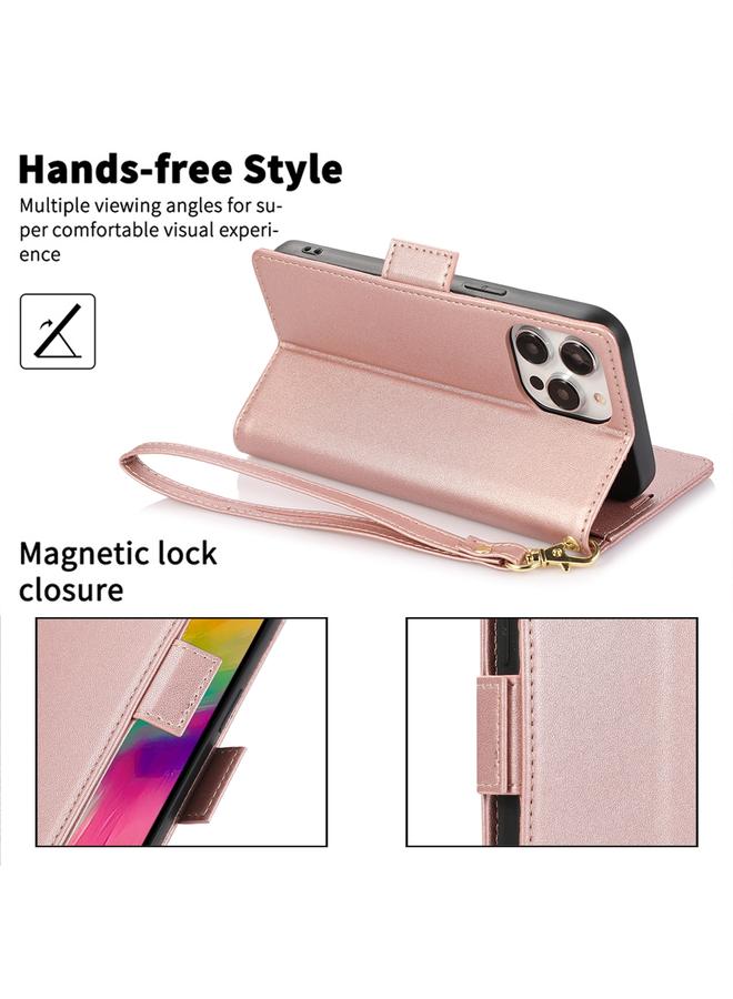 Zaboon Case For iPhone 11 Pro Side Buckle RFID Anti-theft Leather Phone Case - Image 4