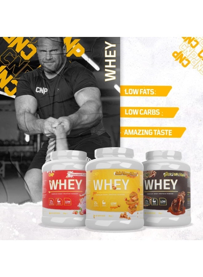 CNP Professional Premium Whey Protein Sticky Toffee Pudding 2kg 66 Servings – 21g Protein, Low Carb, Easy Digestion & Muscle Recovery - Image 5
