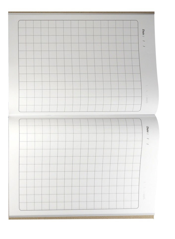 Bundle-10 Sketch Pin-A4-(Private Schools)-Squares-(60 Sheets)-(Red/Yellow/Green/Blue/Orange)