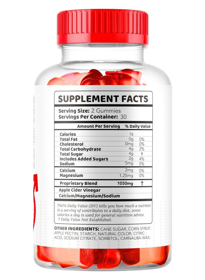 LIVORKA Vital Surge  Gummies  Max For mulated With Viatamin B12 Folic Acid 60 Gummies Dietary Supplement - Image 4