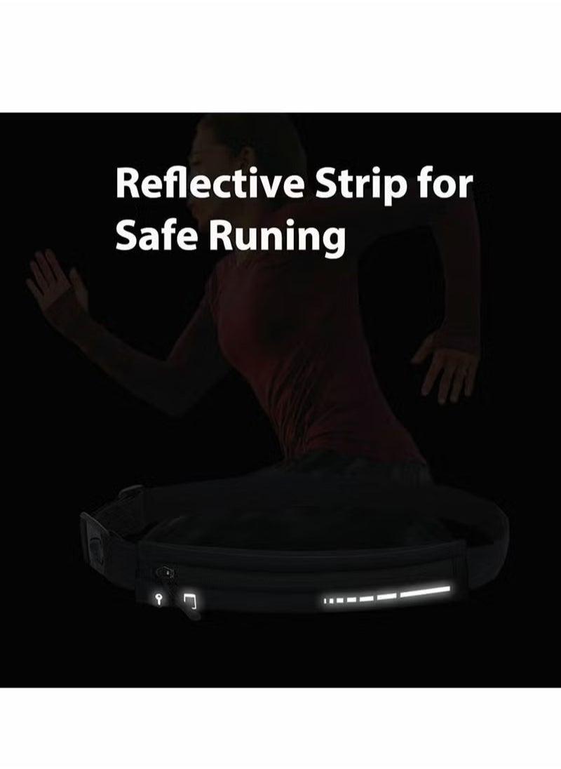 Generic - Slim Running Belt for Women  Men, Running Waist Pack Phone Holder, Jogging Workout Pack Runners Pouch Gear Accessories for iPhone 12 11 Pro Max XS XR 8 7 Plus Traveling Gift - Image 1