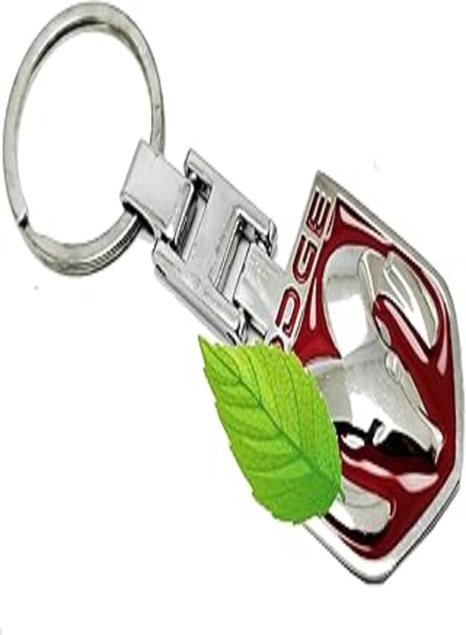Kaber Misr 2020 - Medallion and Car Keychain - Compatible with DOD - Red in Silver