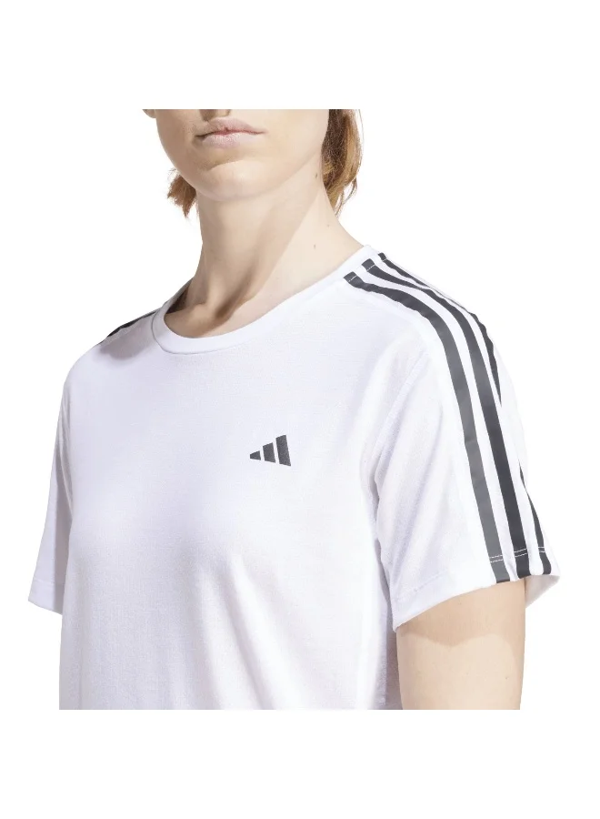 Adidas Otr E 3S Tee White Running T-Shirts For Women 2Xs