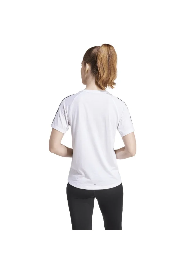 Adidas Otr E 3S Tee White Running T-Shirts For Women 2Xs