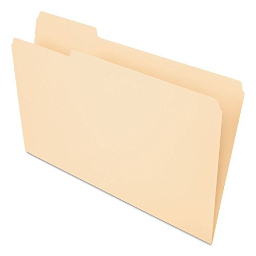 Pendaflex 753 File Folders, Straight Cut, Top Tab, Legal, Manila (Box of 100) - Image 2