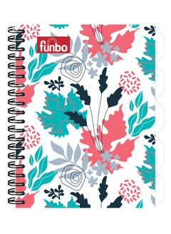 Funbo A4 Size 5-Subject Notebook With PP Cover 150 Sheets  - Image 1