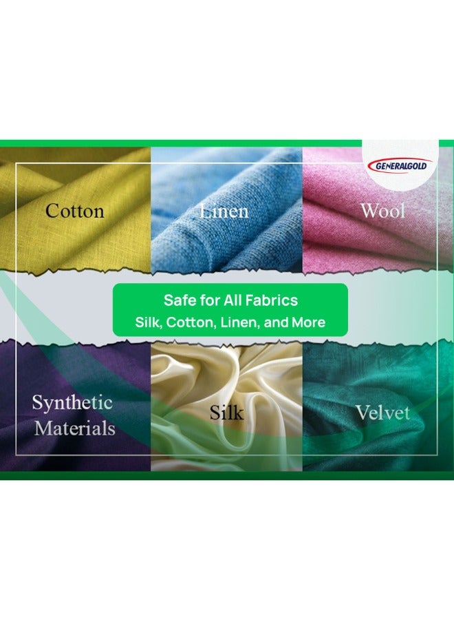 جينيرال جولد مكواة بخار عامة للملابس للاستخدام المنزلي، 1800 وات، بخار للأقمشة بخزان ماء سعة 1.5 لتر، مكواة عمودية احترافية للحرير، القطن، والكتان، بخار مستمر لإزالة التجاعيد - Image 5