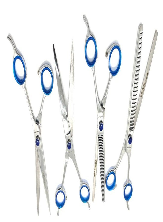 ميريت مجموعة مقصات تزيين الحيوانات الأليفة 8 بوصة، 4 قطع - Image 2