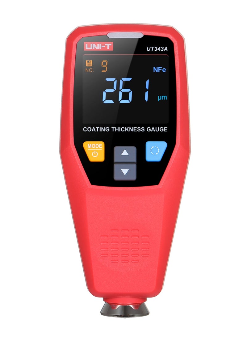 UNI-T Dual Purpose Paint Coating Thickness Gauge for Ferrous Substrate / Non-Ferrous Substrate Measurement Handheld Digital Coatings Thickness Tester - Image 1