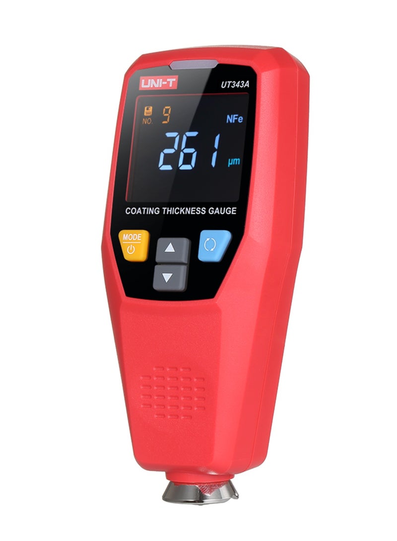 UNI-T Dual Purpose Paint Coating Thickness Gauge for Ferrous Substrate / Non-Ferrous Substrate Measurement Handheld Digital Coatings Thickness Tester - Image 2