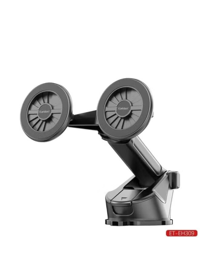 Earldom Mag Safe Car Stand EH309 – Strong Magnetic Dashboard & Air Vent Phone Holder, 360° Rotation, One-Hand Operation, Stable Car Mount for Smartphones - Image 1