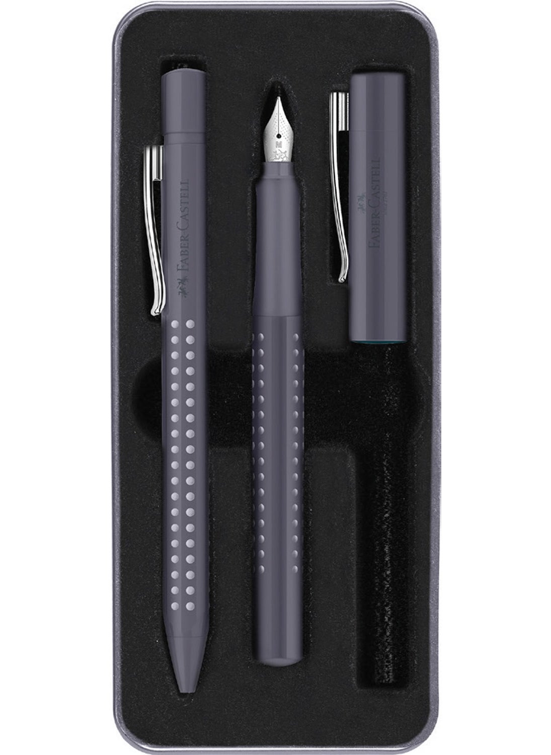 FABER-CASTELL - Grip 2010 Fountain + Ballpoint Pen Set Multicolored - Image 1