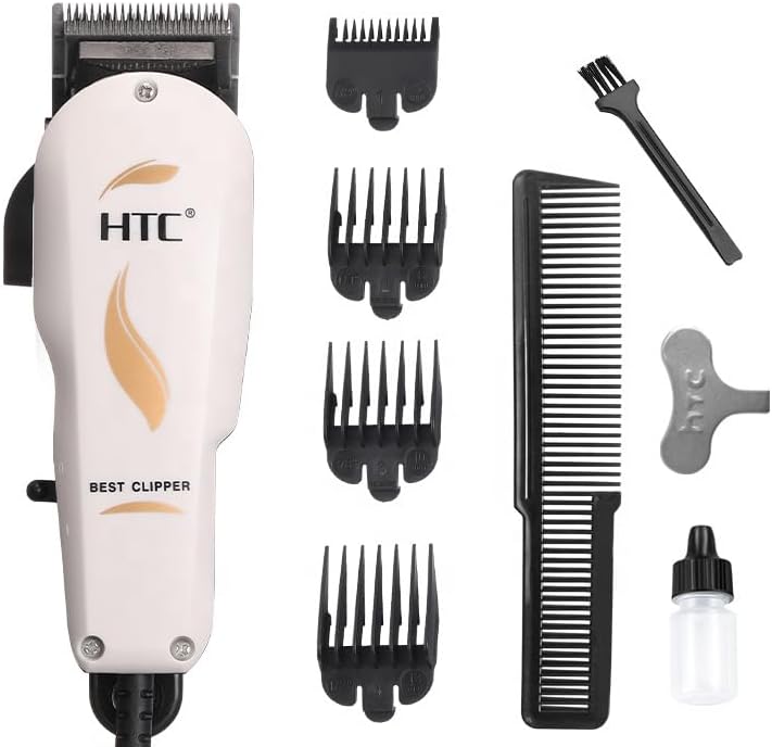 إتش تي سي مقص الشعر الاحترافي CT-602، اللون أبيض للرجال - Image 2