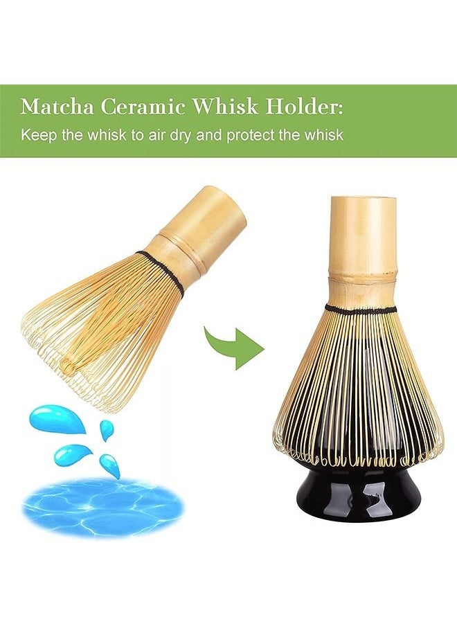 Generic Matcha Whisk Set Matcha Whisk Traditional Scoop Tea Spoon Whisk Holder  - Image 4