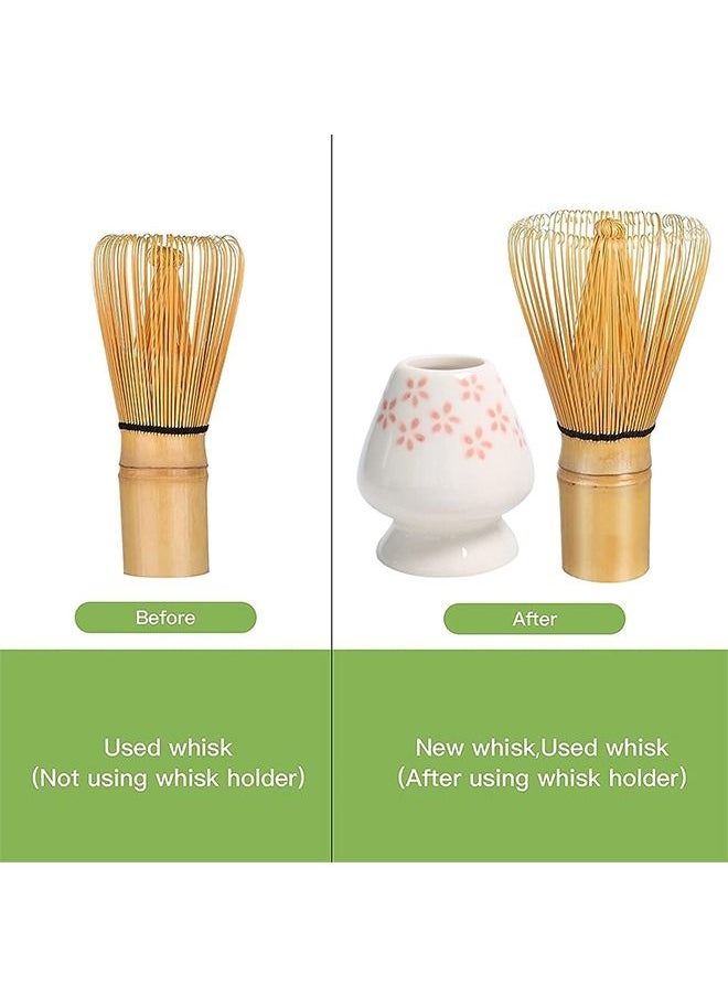 Generic Matcha Whisk Set Matcha Whisk Traditional Scoop Tea Spoon Whisk Holder  - Image 3