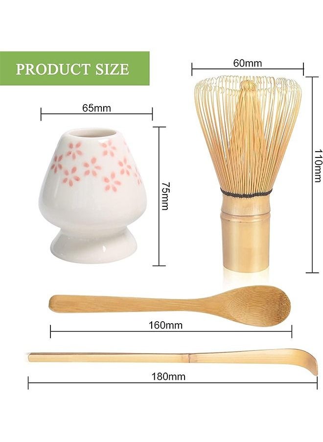 Generic Matcha Whisk Set Matcha Whisk Traditional Scoop Tea Spoon Whisk Holder  - Image 2