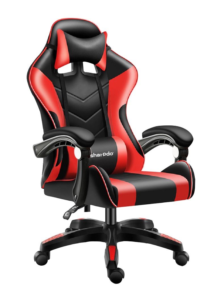 Sharpdo Adjustable Gaming Chair With Headrest Pillow - Image 1