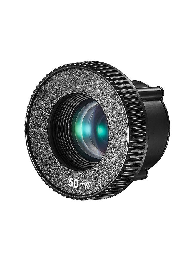 Godox - Godox AK-R24 Dedicated Projection Lens 50mm Focal Length for Godox AK-R21 Camera Flash Projector - Image 1