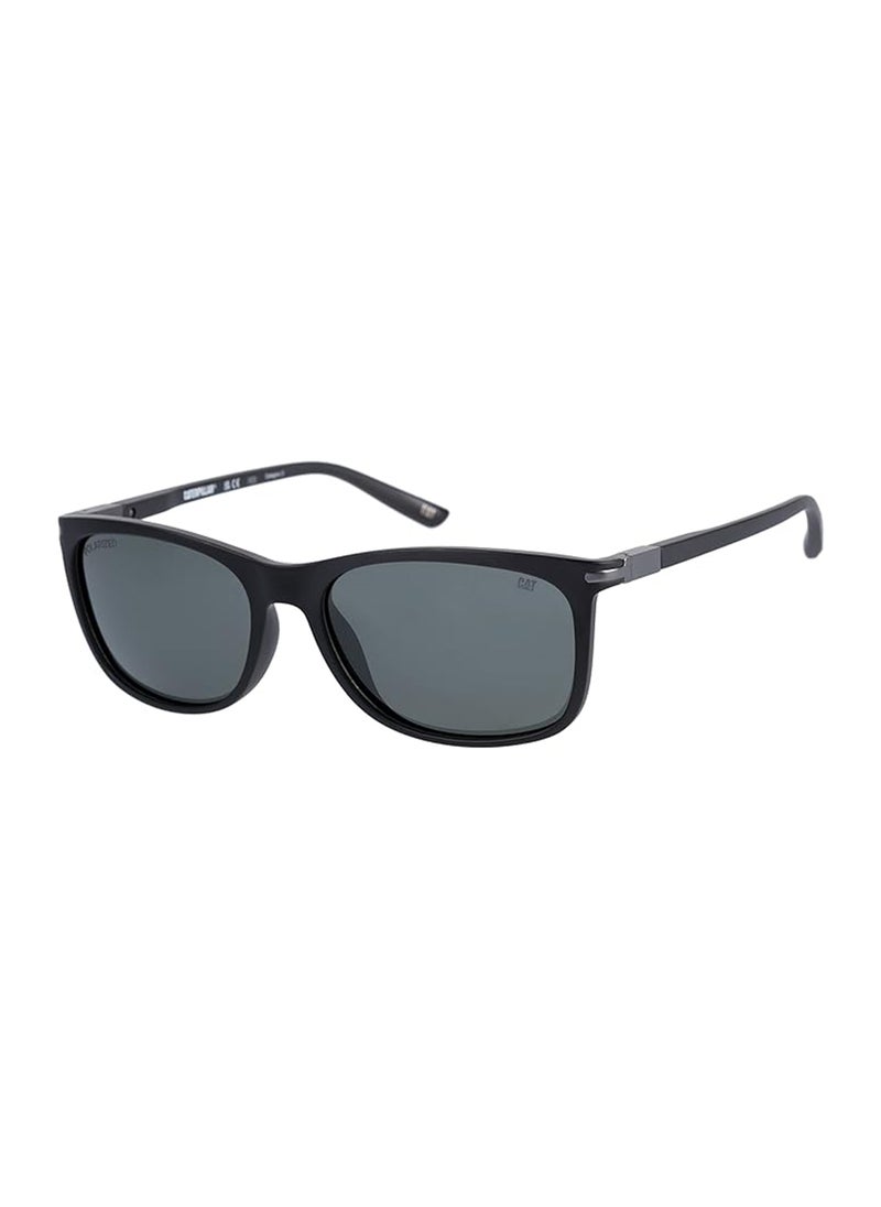 CAT - Precision 8510 Men Polarized Square Sunglasses Black 57mm - Image 1