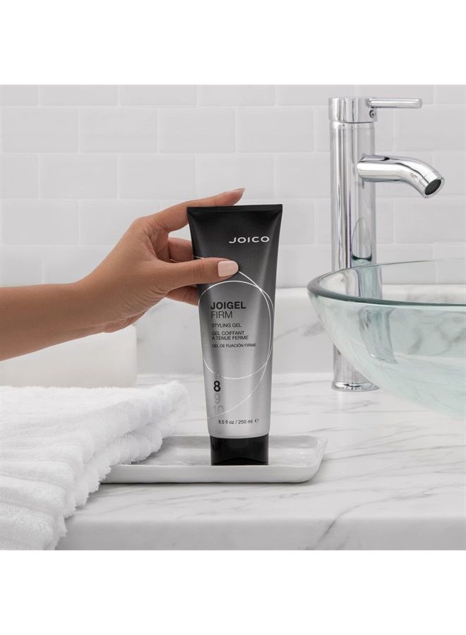JOICO JoiGel Firm Styling Gel | For Most Hair Types | Add Body and Volume | Lock In Moisture & Boost Shine | Thermal Heat & Humidity Protection | Protect Against Pollution | 8.5 Fl Oz - Image 1
