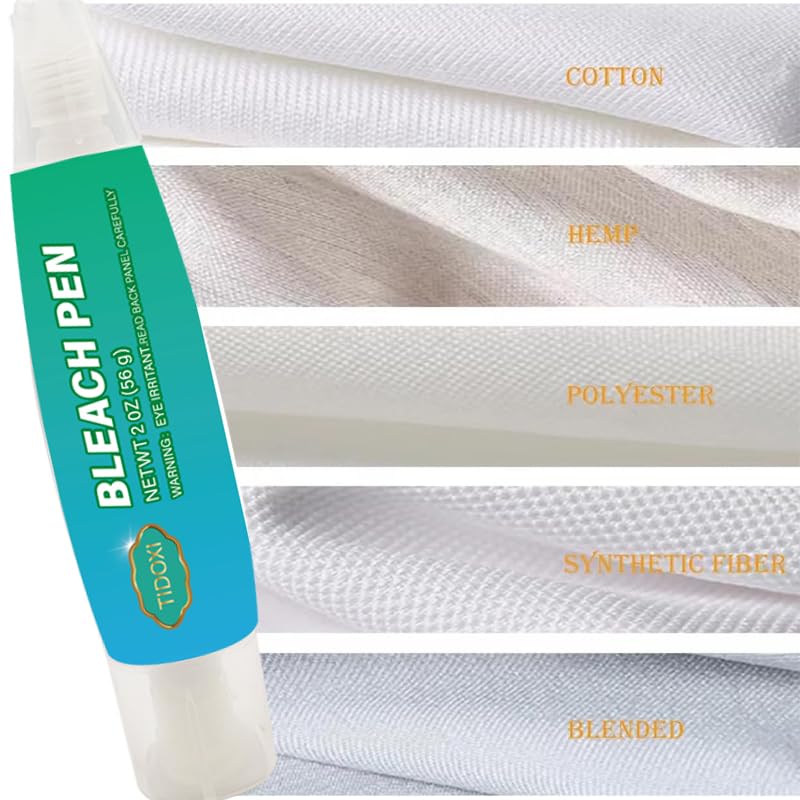 1PCS Tidoxi Bleach Pen,Bleach Pen for Clothing,Tidoxi Stain Remover Pen,Travel Size Toiletries,Travel Essentials,Travel Accessories,Lnstantly Remove Stains - Image 5