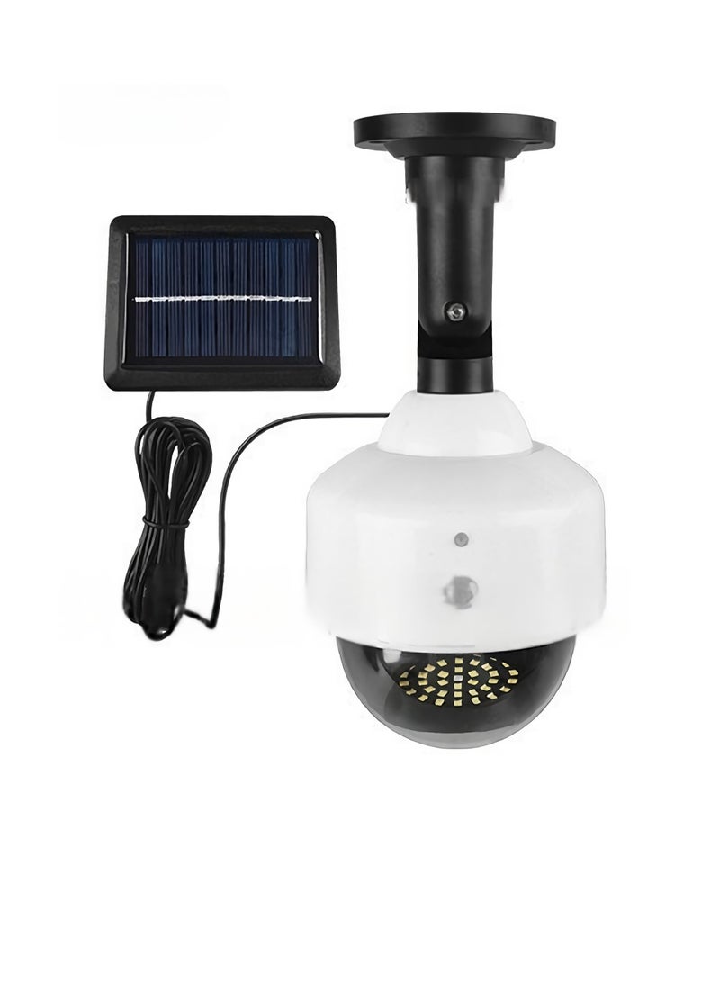 Generic Solar Security Light, Realistic Outdoor Fake Camera Solar Wall Light, Waterproof Durable Fake Surveillance Camera, Easy Installation CCTV Camera Light, (1pc, 5118 Split)  - Image 1