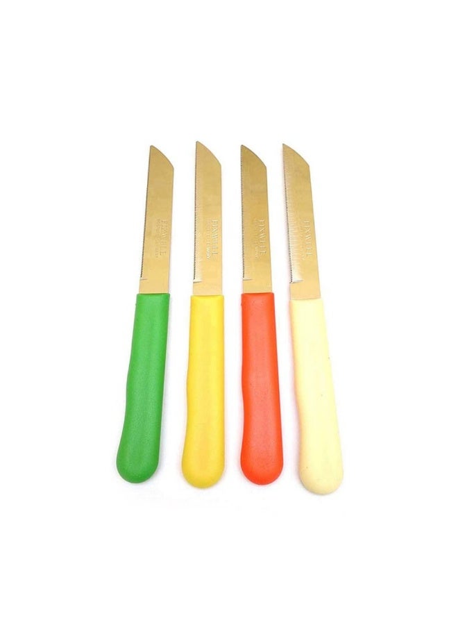 12-Piece German Fruit Knife Set Multicolour 18cm - Image 2
