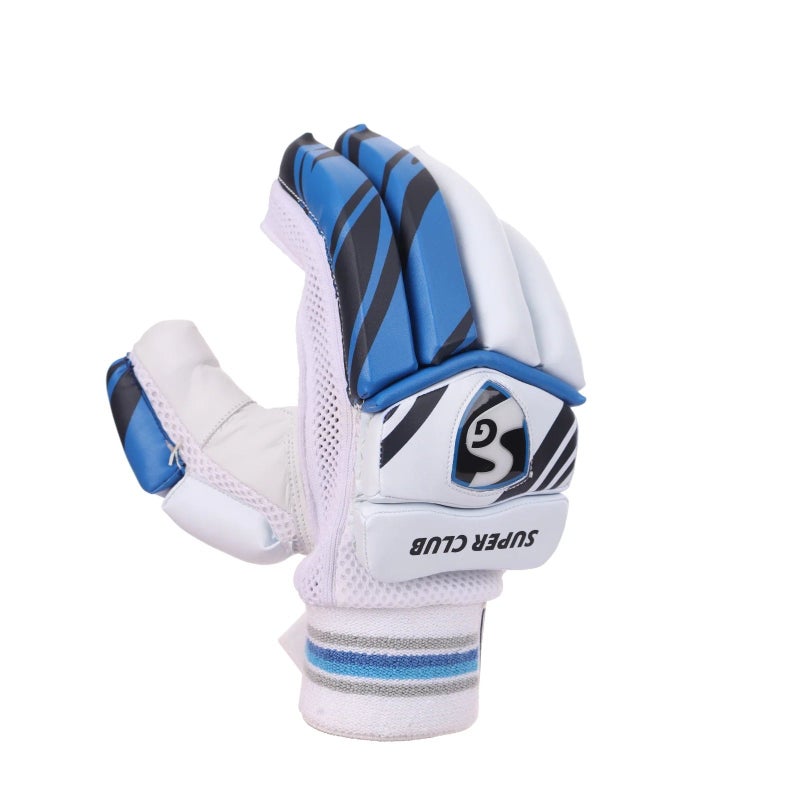 SG Super Club Cricket Batting Gloves - Mens, Left Hand - Image 2